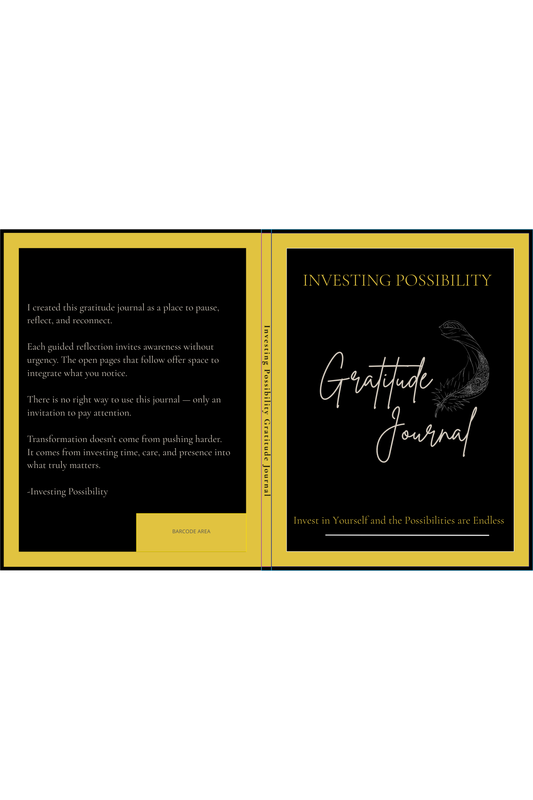 Investing Possibility Gratitude Journal